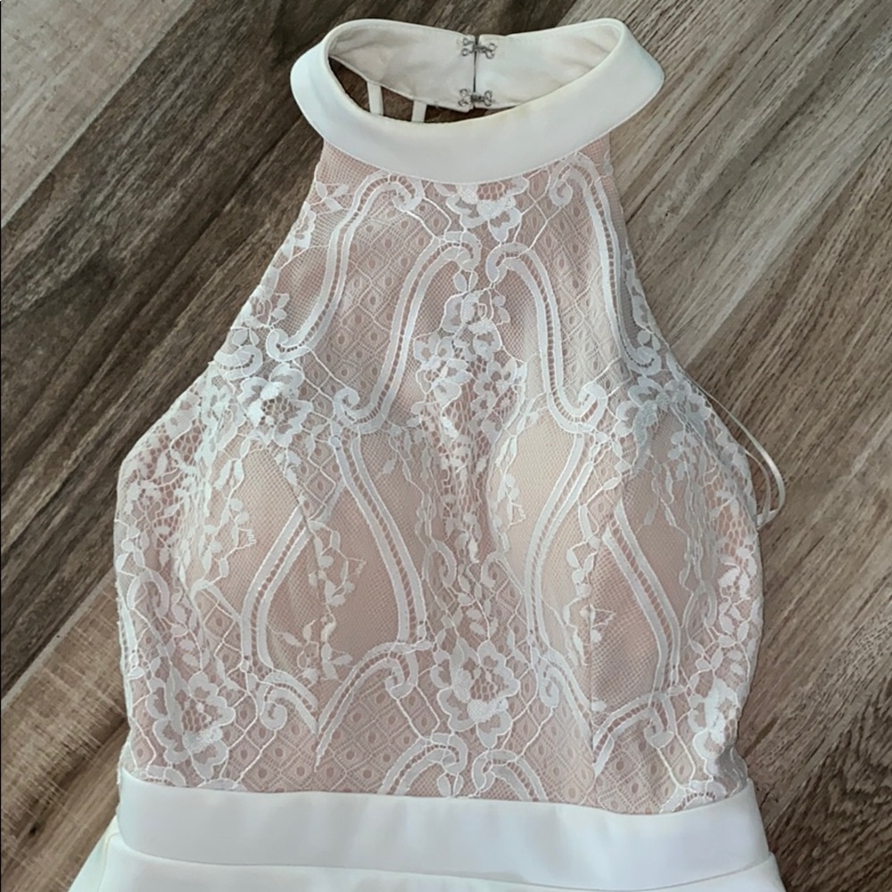 Jade Kristopher Ivory formal dress Gorgeous! Sz 5 - Picture 4 of 8